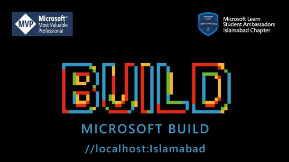 Microsoft Build // localhost: Islamabad banner by Microsoft Learn Student Ambassadors, Islamabad Chapter